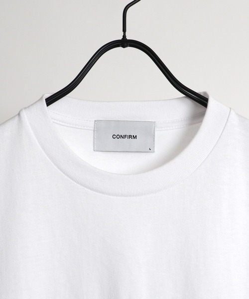 Confirm(コンファーム)の「French アーチロゴプリントルーズTシャツ【Confirm】(Tシャツ/カットソー・メンズ・ホワイト/ライトグレー/グリーン・M/L)」の5枚目の写真