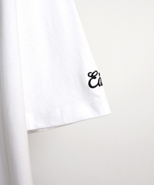 Confirm(コンファーム)の「French アーチロゴプリントルーズTシャツ【Confirm】(Tシャツ/カットソー・メンズ・ホワイト/ライトグレー/グリーン・M/L)」の7枚目の写真