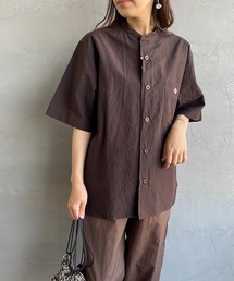 [DANTON/ダントン] コットンリネンブロードシャツ