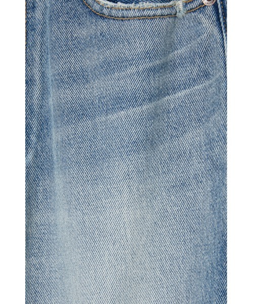 MOUSSY（マウジー）の「THIGH SLIT LOOSE STRAIGHT（デニム
