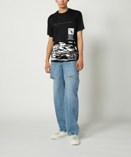 th(ティー エイチ)の「th products S/S T-Shirt(Tシャツ/カットソー・メンズ・ホワイト/ブラック・1/2)」の6枚目の写真