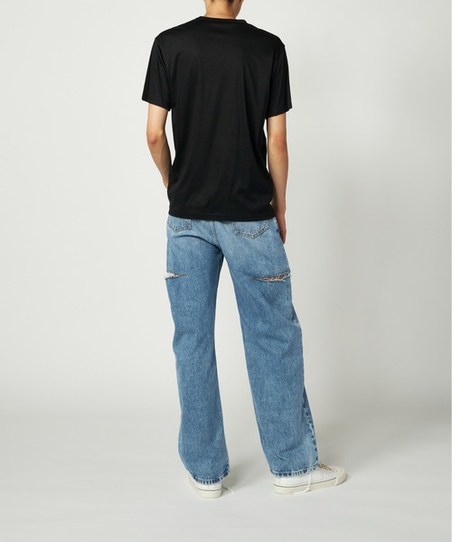 th(ティー エイチ)の「th products S/S T-Shirt(Tシャツ/カットソー・メンズ・ホワイト/ブラック・1/2)」の8枚目の写真