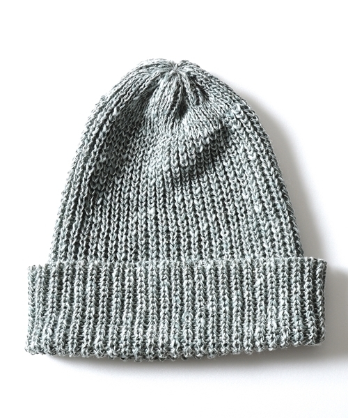 SHIPS(シップス)の「WARREN SCOTT(ウォーレンスコット): リネン/畦編み ニットキャップ■(ニットキャップ/ビーニー・メンズ・ベージュ/ライトグリーン/ネイビー/オレンジ/ホワイト・ONE SIZE)」の10枚目の写真