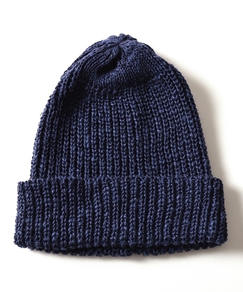 SHIPS(シップス)の「WARREN SCOTT(ウォーレンスコット): リネン/畦編み ニットキャップ■(ニットキャップ/ビーニー・メンズ・ベージュ/ライトグリーン/ネイビー/オレンジ/ホワイト・ONE SIZE)」の6枚目の写真