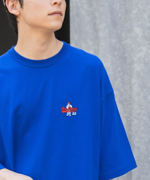 ∴WEGO/別注ベンデイビス刺繍半袖BIGT（Tシャツ/カットソー）｜WEGO