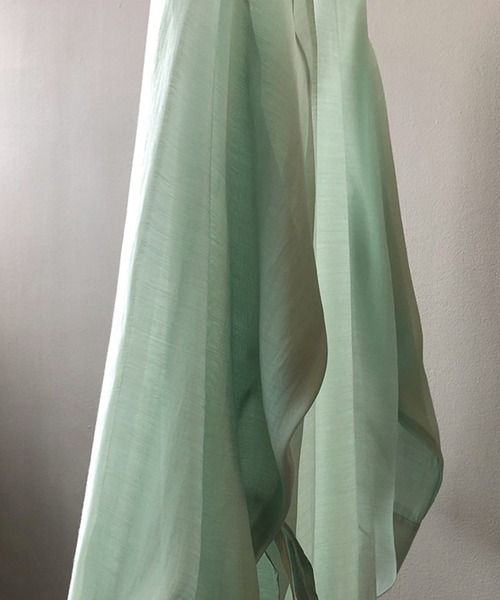 aimoha（アイモハ）の「脇紐透け感UVカットブラウス (SS)（シャツ/ブラウス・レディース・ホワイト/ピンク/イエロー/ブルー/グリーン・MEDIUM/LARGE）」の12枚目の写真