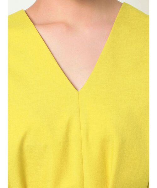 ELENDEEK（エレンディーク）の「Vネックコンビネゾン（つなぎ/オールインワン・レディース・ブラック/イエロー/ブラウン・01/02）」の7枚目の写真