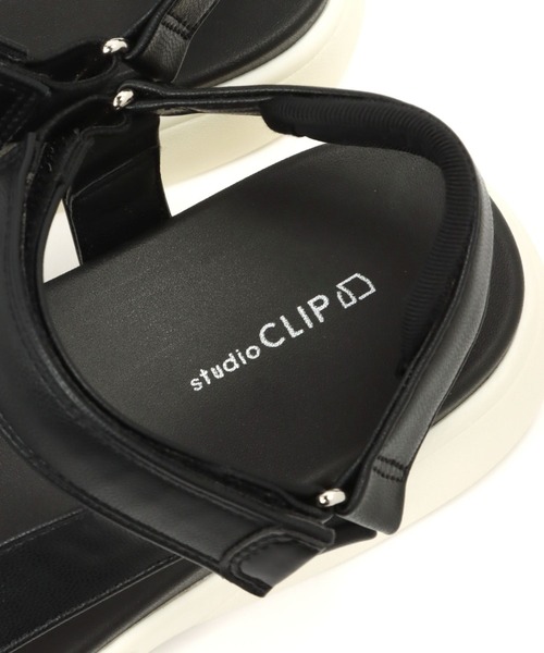studio CLIP（スタディオクリップ）の「らくらくスポーツサンダル（サンダル・レディース・ブラック/その他1・MEDIUM/LARGE）」の8枚目の写真