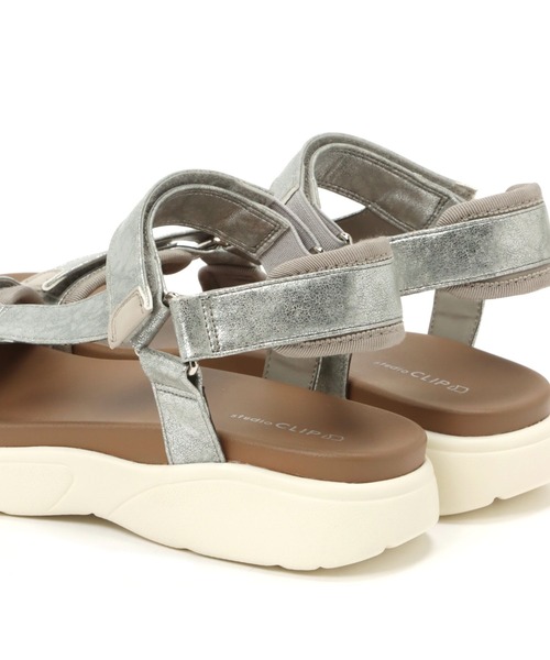 studio CLIP（スタディオクリップ）の「らくらくスポーツサンダル（サンダル・レディース・ブラック/その他1・MEDIUM/LARGE）」の6枚目の写真