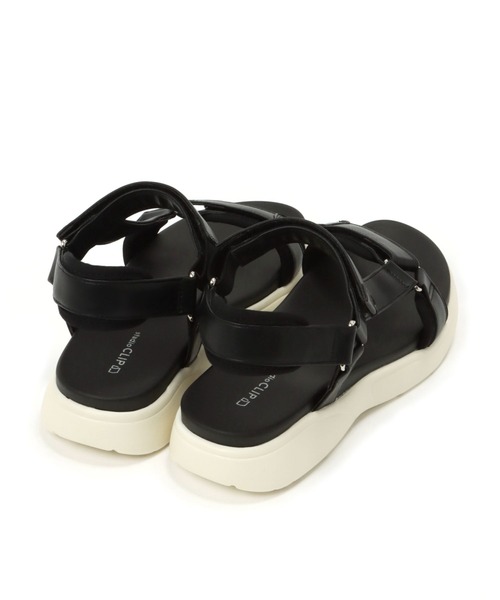 studio CLIP（スタディオクリップ）の「らくらくスポーツサンダル（サンダル・レディース・ブラック/その他1・MEDIUM/LARGE）」の5枚目の写真