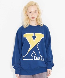 X-girl | BIG X LOGO CREW SWEAT TOP(スウェット)