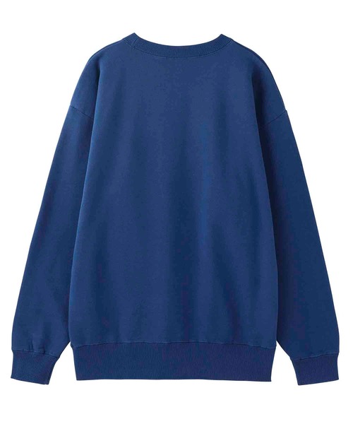 X-girl（エックスガール）の「BIG X LOGO CREW SWEAT TOP（スウェット・レディース・ブラック/ネイビー/アッシュ・S/M/L/XL）」の10枚目の写真