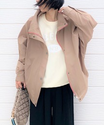 Q | ツイルリラックスブルゾン(ブルゾン)