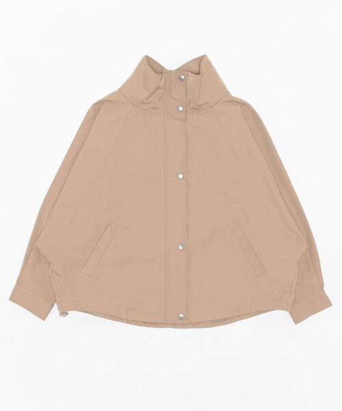Q（キュー）の「ツイルリラックスブルゾン（ブルゾン・レディース・ネイビー/キャメル・MEDIUM）」の15枚目の写真