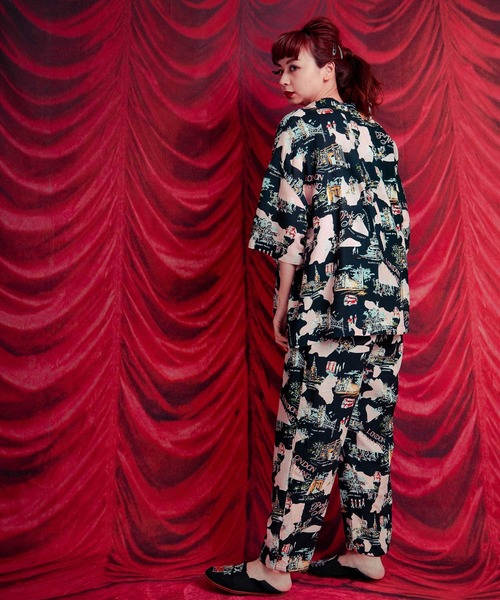 RNA／PINK MOTELロンドンスーベニアシャツ RNA / PINK MOTELロンドンスーベニアシャツ M ブラック（公式