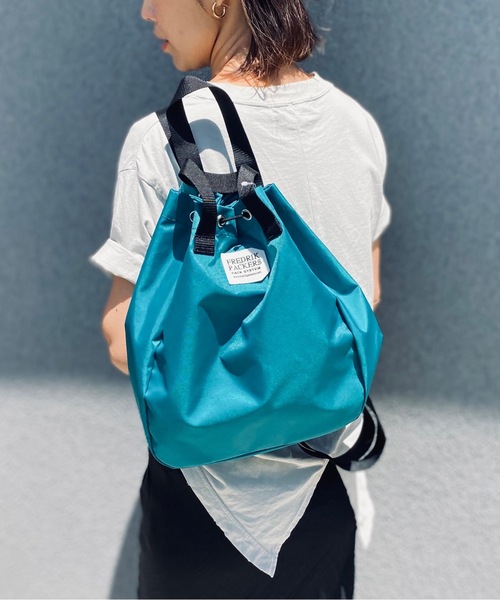 FREDRIK PACKERS(フレドリックパッカーズ)の「廃盤 FREDRIK PACKERS / フレドリックパッカーズ / 420D BLOOM PACK(バックパック/リュック・レディース・ブラック/ネイビー/グリーン系その他/タン/シルバー/ホワイト/オリーブ/レオパード・ONESIZE)」の6枚目の写真