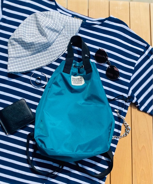 FREDRIK PACKERS(フレドリックパッカーズ)の「廃盤 FREDRIK PACKERS / フレドリックパッカーズ / 420D BLOOM PACK(バックパック/リュック・レディース・ブラック/ネイビー/グリーン系その他/タン/シルバー/ホワイト/オリーブ/レオパード・ONESIZE)」の9枚目の写真