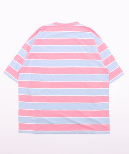 417 EDIFICE(フォーワンセブンエディフィス)の「マルチボーダールーズTEE(Tシャツ/カットソー・メンズ・ブルー系その他/スカイブルー/その他7・SMALL/MEDIUM/LARGE)」の19枚目の写真