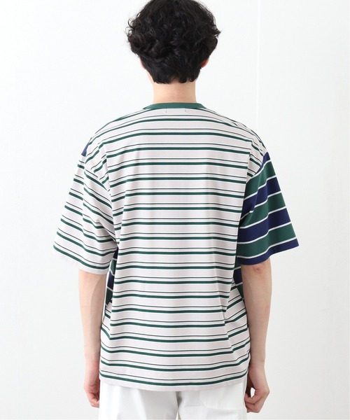417 EDIFICE(フォーワンセブンエディフィス)の「マルチボーダールーズTEE(Tシャツ/カットソー・メンズ・ブルー系その他/スカイブルー/その他7・SMALL/MEDIUM/LARGE)」の7枚目の写真