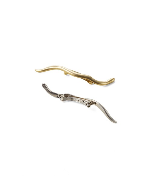 SYKIA ゴールド　バレッタ 　シキア　マルテ Rope Barrette｜ロープデザインバレッタ – MARTE