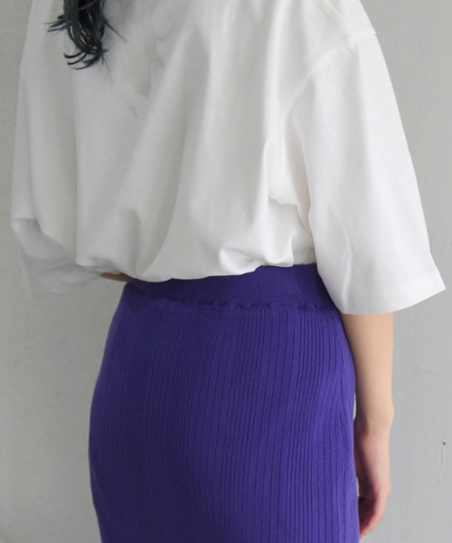 sango（sango）の「ランダムリブタイトスカート（スカート・レディース・ブラック/パープル・FREE）」の20枚目の写真