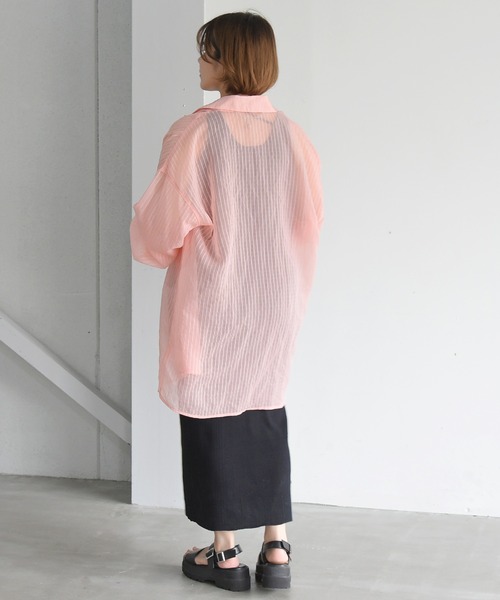 sango（sango）の「ランダムリブタイトスカート（スカート・レディース・ブラック/パープル・FREE）」の7枚目の写真