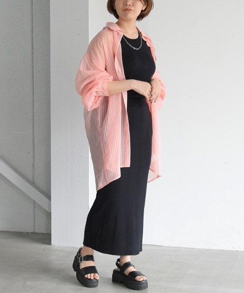 sango（sango）の「ランダムリブタイトスカート（スカート・レディース・ブラック/パープル・FREE）」の11枚目の写真