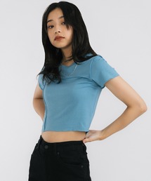 Ressaca | クロップド半袖ミニTシャツ(Tシャツ/カットソー)