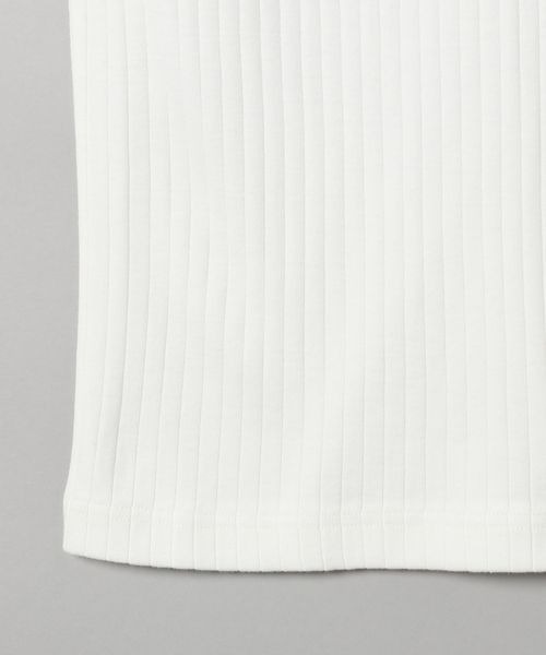 JEANASIS（ジーナシス）の「ワイドテレコタンク/352970（タンクトップ・レディース・ホワイト/ブラック/ホワイト系その他/ブラウン系その他・FREE）」の8枚目の写真