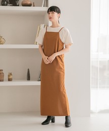 LOWRYS FARM | カットマキシキャミワンピース　346390(ワンピース)