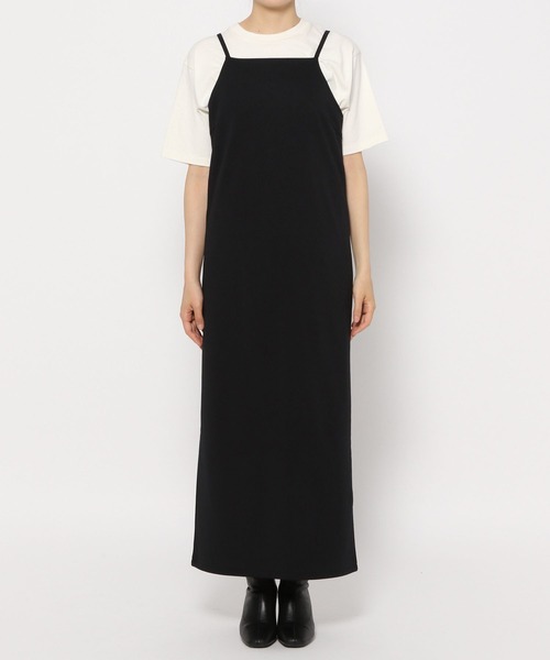 LOWRYS FARM（ローリーズファーム）の「カットマキシキャミワンピース　346390（ワンピース・レディース・ブラック/ブラウン/グリーン/アイボリー・FREE）」の13枚目の写真