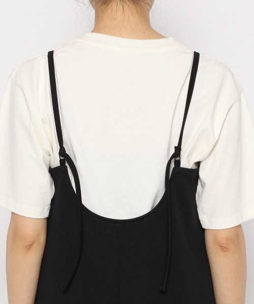 LOWRYS FARM（ローリーズファーム）の「カットマキシキャミワンピース　346390（ワンピース・レディース・ブラック/ブラウン/グリーン/アイボリー・FREE）」の19枚目の写真