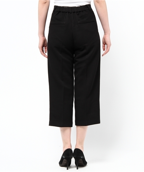 OUTLET（アウトレット）の「【CAPRICIEUX LE'MAGE】クロップドワイドパンツ（その他パンツ・レディース・グレー/ブラック・FREE）」の5枚目の写真