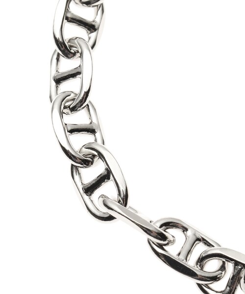 tk.TAKEO KIKUCHI（ティーケータケオキクチ）の「◆アンカーチェーンブレスレット（ブレスレット・メンズ・シルバー/ブラック・00）」の7枚目の写真