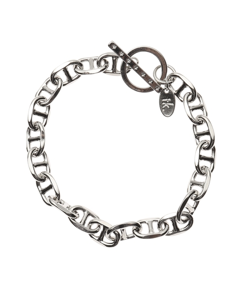 tk.TAKEO KIKUCHI（ティーケータケオキクチ）の「◆アンカーチェーンブレスレット（ブレスレット・メンズ・シルバー/ブラック・00）」の10枚目の写真