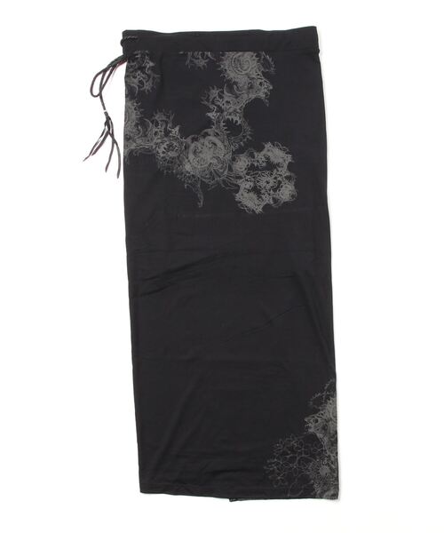 KMRii(ケムリ)の「KMRii/ケムリ/別注MAGNOLIA FLOWER SKIRT(スカート・レディース・ブラック・S)」の2枚目の写真