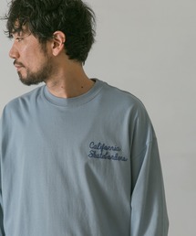 URBAN RESEARCH DOORS | 刺繍風プリントロングスリーブTシャツ(Tシャツ/カットソー)
