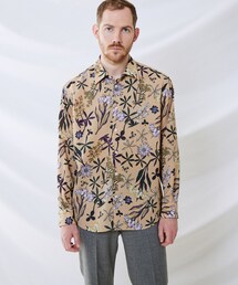 TAKEO KIKUCHI | レトロ フラワー 総柄プリント シャツ(シャツ/ブラウス)