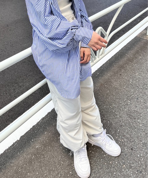 one way（ワンウェイ）の「ナイロンミリタリータックパンツ（カーゴパンツ・レディース・ホワイト/ブラック/ライトグリーン・FREE）」の15枚目の写真