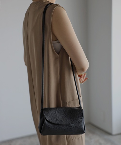 Bonjour Sagan（ボンジュールサガン）の「【2022 新作】スクエアミニショルダーバッグ（ショルダーバッグ・レディース・ブラック/ベージュ/オフホワイト・FREE）」の21枚目の写真