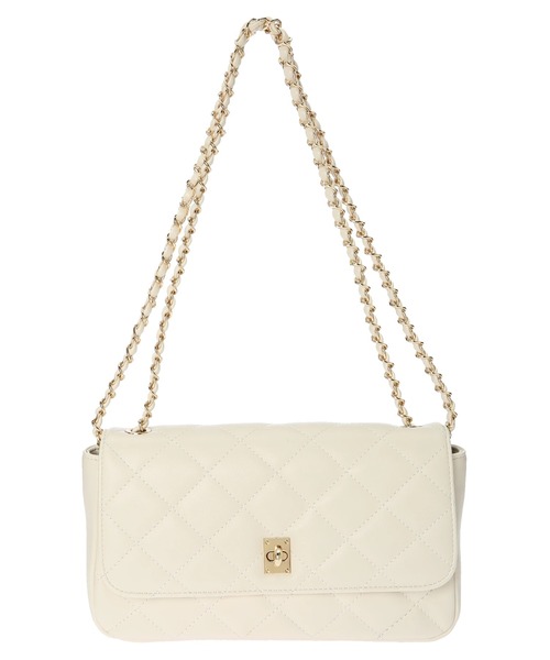 AMERICAN HOLIC（アメリカンホリック）の「2wayキルティングチェーンバッグ（ショルダーバッグ・レディース・ブラック/キャメル/パープル/アイボリー・FREE）」の10枚目の写真