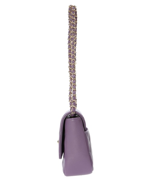 AMERICAN HOLIC（アメリカンホリック）の「2wayキルティングチェーンバッグ（ショルダーバッグ・レディース・ブラック/キャメル/パープル/アイボリー・FREE）」の15枚目の写真