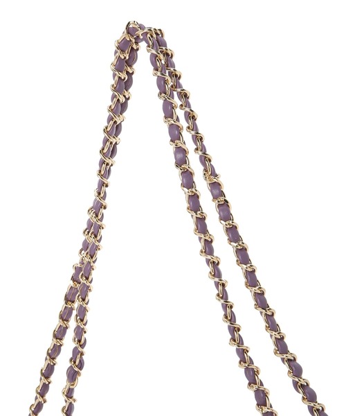 AMERICAN HOLIC（アメリカンホリック）の「2wayキルティングチェーンバッグ（ショルダーバッグ・レディース・ブラック/キャメル/パープル/アイボリー・FREE）」の9枚目の写真