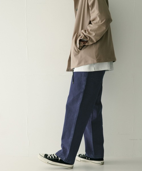 ITEMS URBANRESEARCH（アイテムズ アーバンリサーチ）の「デニム テーパードパンツ（デニムパンツ・メンズ・ブルー/ライトブルー/ネイビー・LARGE/MEDIUM）」の15枚目の写真