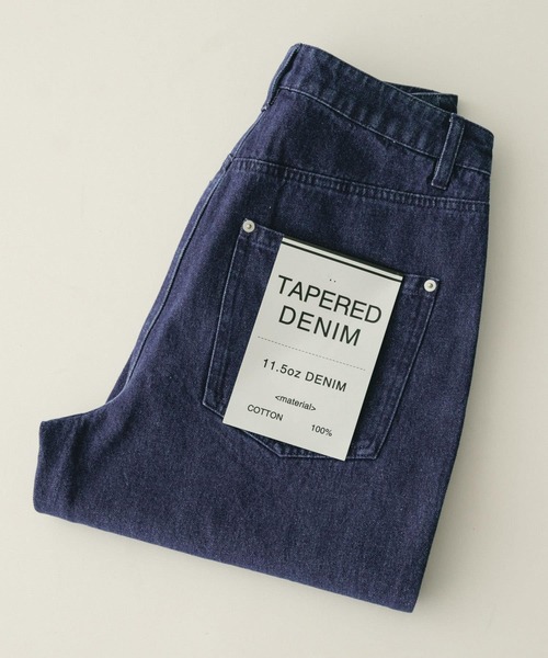 ITEMS URBANRESEARCH（アイテムズ アーバンリサーチ）の「デニム テーパードパンツ（デニムパンツ・メンズ・ブルー/ライトブルー/ネイビー・LARGE/MEDIUM）」の18枚目の写真