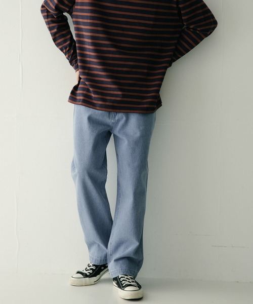 ITEMS URBANRESEARCH（アイテムズ アーバンリサーチ）の「デニム テーパードパンツ（デニムパンツ・メンズ・ブルー/ライトブルー/ネイビー・LARGE/MEDIUM）」の20枚目の写真