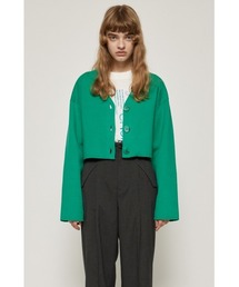 SLY | MILANO RIB USEFUL CROP C/D ミラノリブ ユースフル クロップ カーディガン(カーディガン/ボレロ)