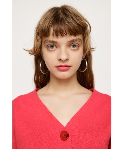 SLY(スライ)の「MILANO RIB USEFUL CROP C/D ミラノリブ ユースフル クロップ カーディガン(カーディガン/ボレロ・レディース・ピンク/アイボリー/ブラック/イエロー系その他/グリーン・FREE)」の17枚目の写真