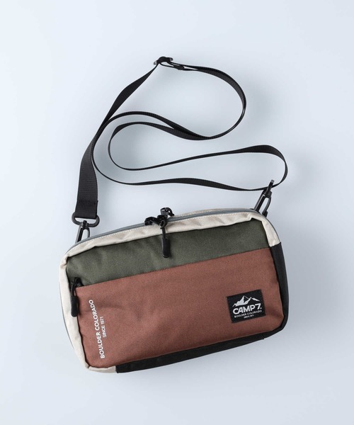 CAMP7(キャンプセブン)の「【CAMP7】マルチカラーバッグ(ショルダーバッグ・メンズ・ベージュ/ブルー/ブラック・ONE SIZE)」の3枚目の写真