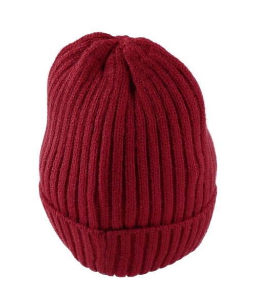 BRANSHES(ブランシェス)の「シンプルニット帽(ニットキャップ/ビーニー・キッズ・ブラック/グレー/レッド/エメラルド/マスタード・S/M/L)」の18枚目の写真